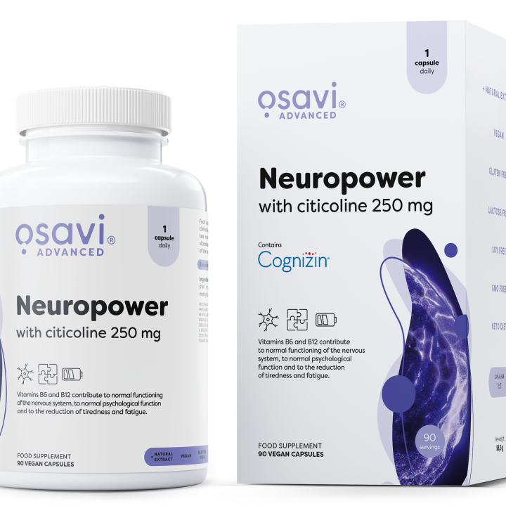 Neuropower with Citicoline, 250mg - 90 vegan caps