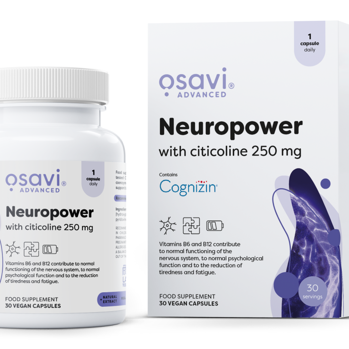 Neuropower with Citicoline, 250mg - 30 vegan caps