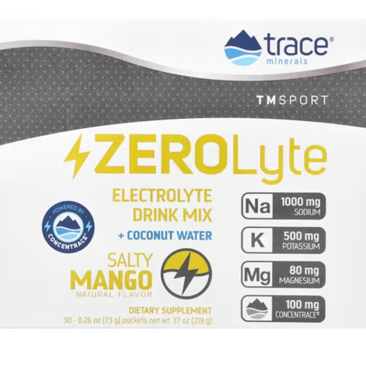 ZEROLyte, Salty Mango - 30 packets