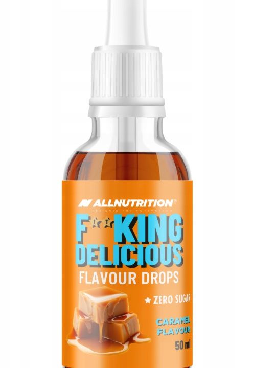Fitking Delicious Flavour Drops, Caramel - 50 ml.