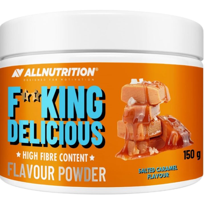 Fitking Delicious Flavour Powder, Salted Caramel - 150 grams