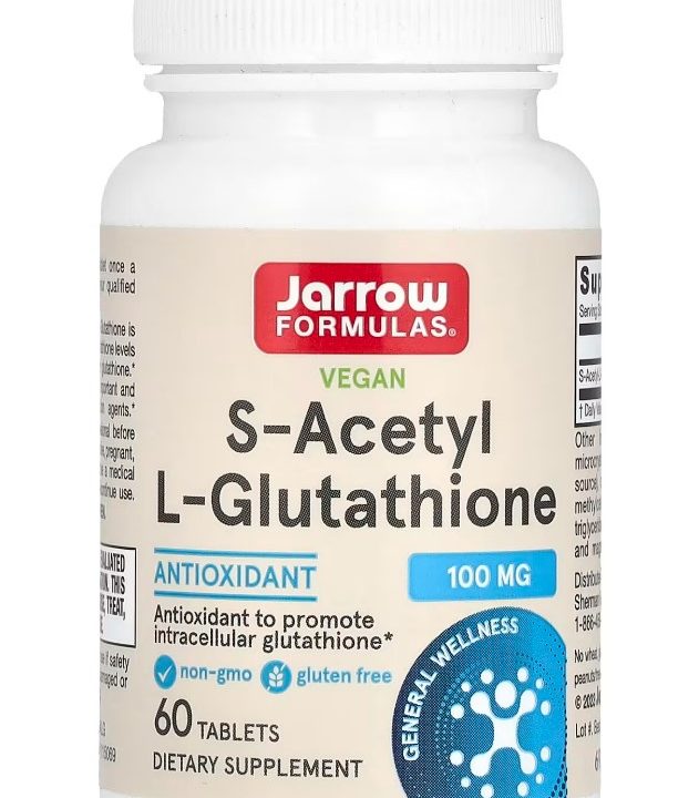 S-Acetyl L-Glutathione, 100mg - 60 tablets