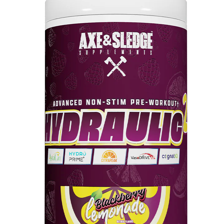 Hydraulic V2 Non-Stim Pre-Workout, Blackberry Lemonade - 452 grams