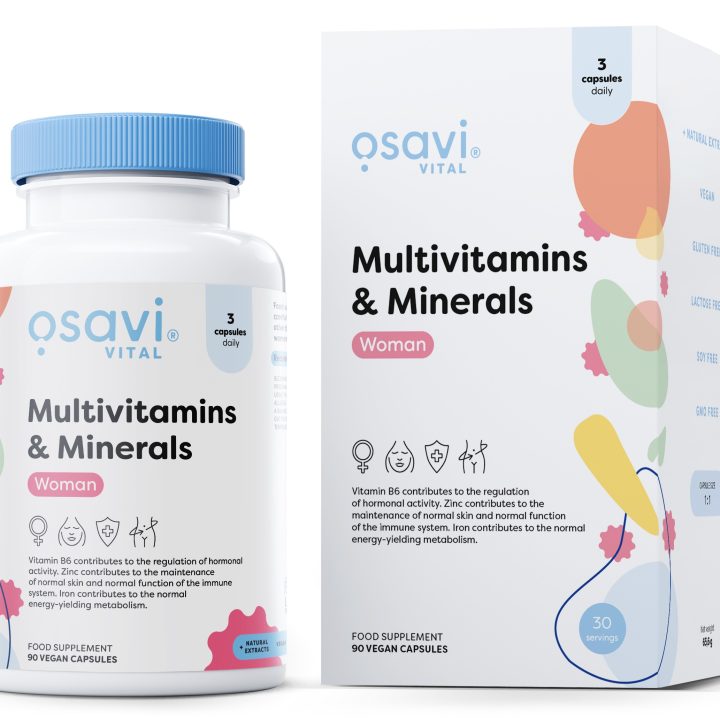 Multivitamins & Minerals Woman - 90 vegan caps