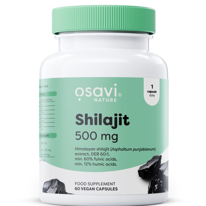 Shilajit, 500mg - 60 vegan caps