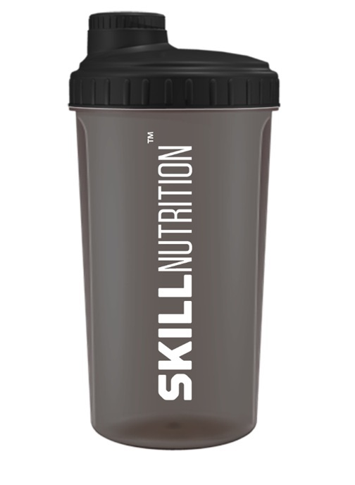 Skill Nutrition Shaker, Smoked Black - 700 ml.