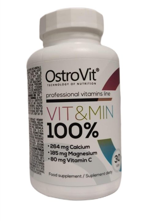 Vit&Min 100% - 30 tablets