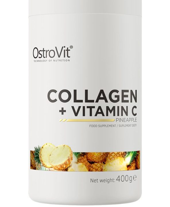 Collagen + Vitamin C, Pineapple - 400 grams