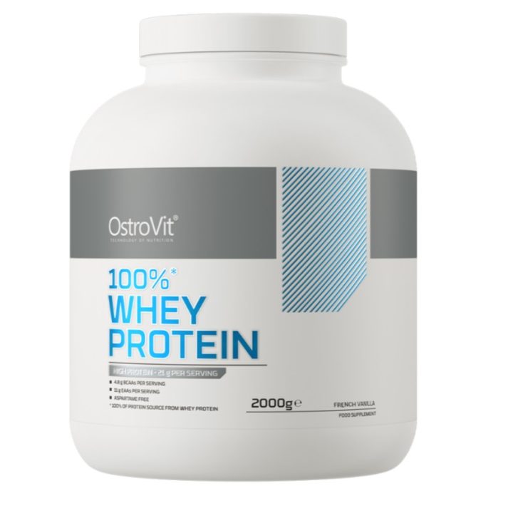 100% Whey Protein, French Vanilla - 2000 grams