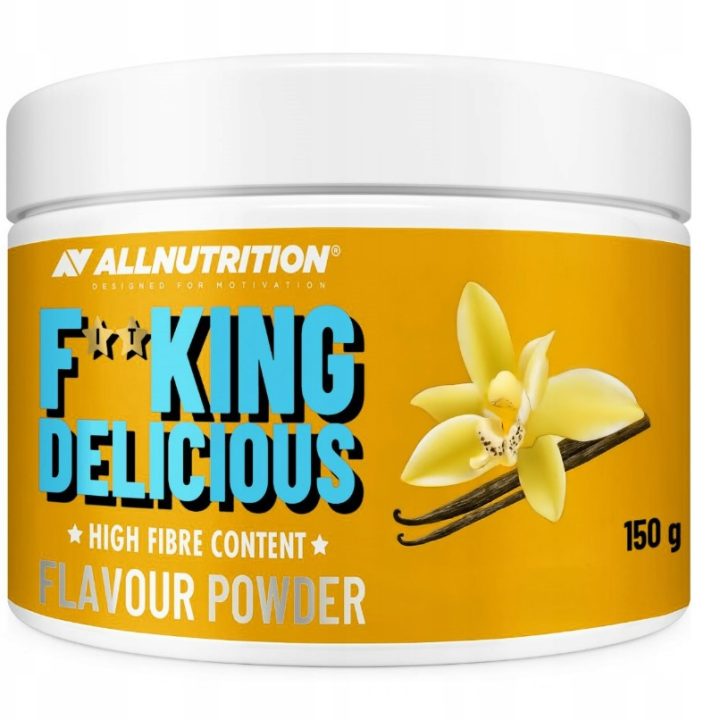 Fitking Delicious Flavour Powder, Vanilla - 150 grams