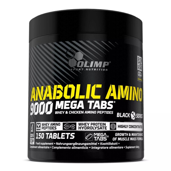 Anabolic Amino 9000, Mega Tabs - 150 tablets