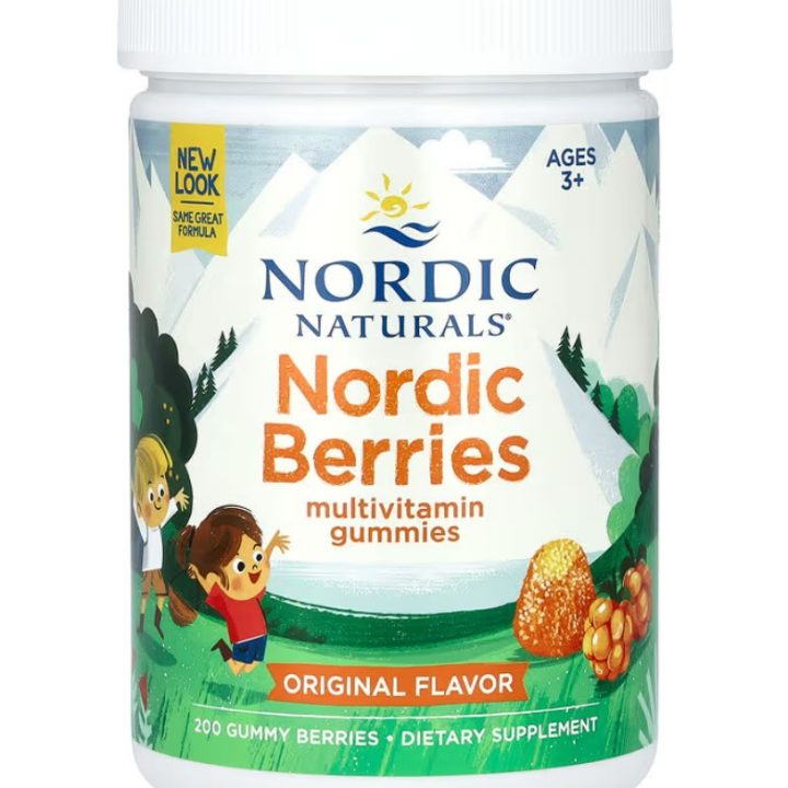 Nordic Berries Multivitamin, Original Flavor - 200 gummy berries