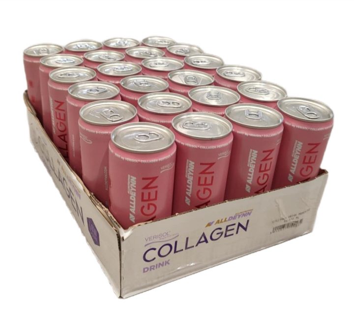 AllDeynn Collagen Drink, Peachini - 24 x 330 ml.