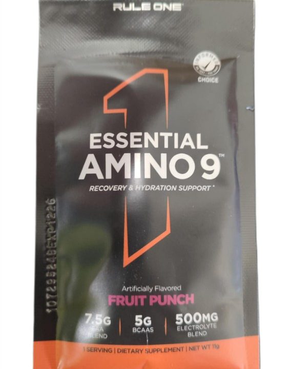 Essential Amino 9, Fruit Punch - 11 grams (1 serving)