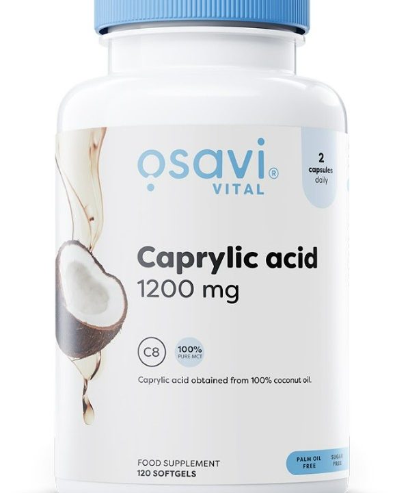 Caprylic Acid, 1200mg - 120 softgels