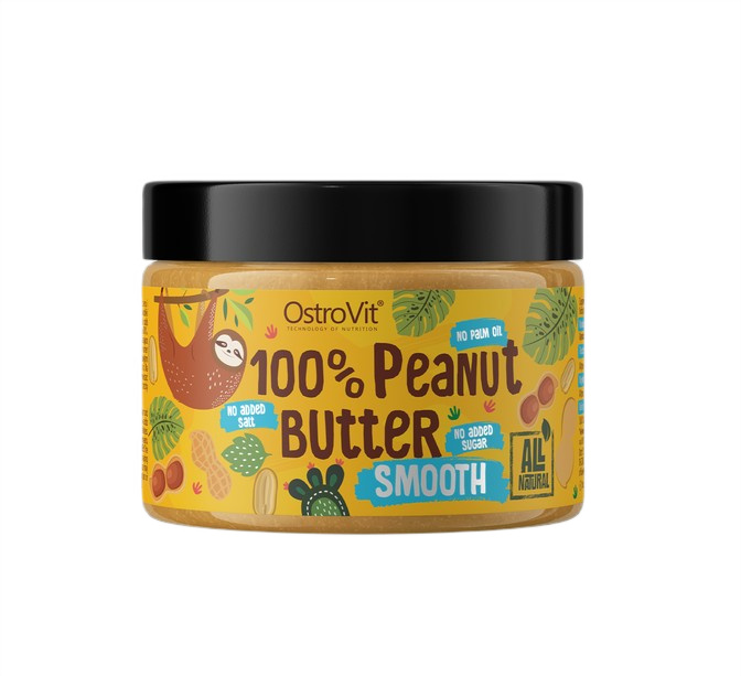 100% Peanut Butter, Smooth - 500 grams