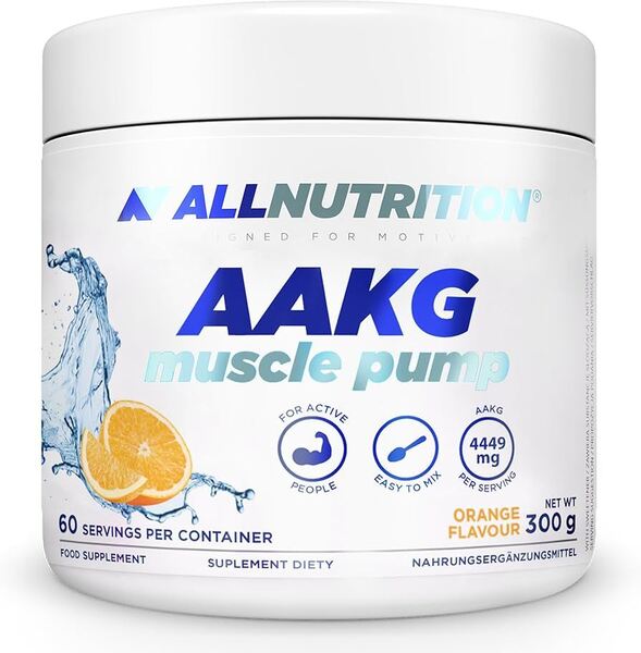 AAKG Muscle Pump, Orange - 300 grams