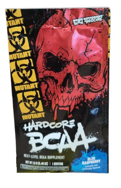 Hardcore BCAA, Blue Raspberry - 13 grams (1 serving)