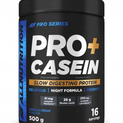 Pro+ Casein, Vanilla Cream - 500 grams