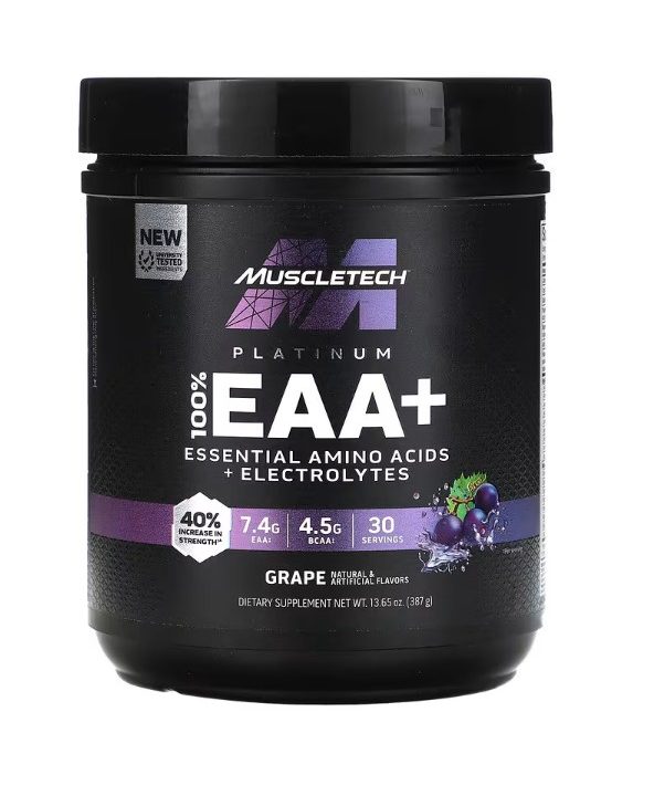 Platinum 100% EAA+, Grape - 387 grams