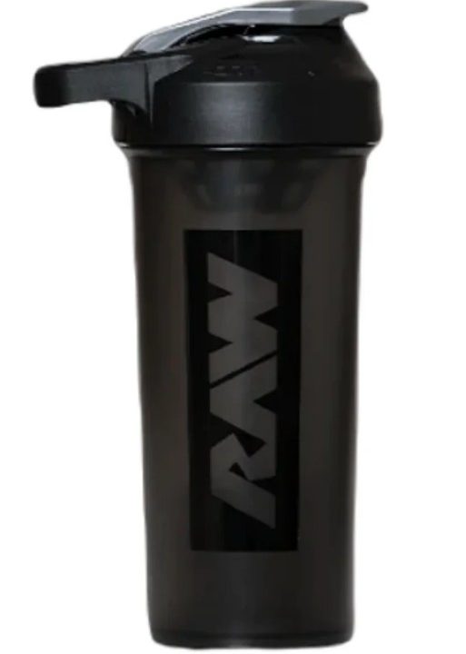 Raw From The Ground Up Shaker, Black - 600ml.