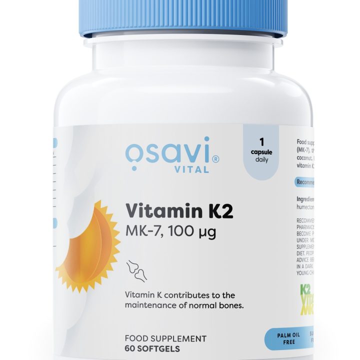 Vitamin K2 MK-7, 100mcg - 60 softgels