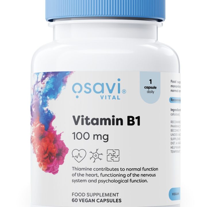 Vitamin B1, 100mg - 60 vegan caps