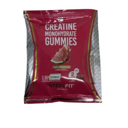 Creatine Monohydrate Gummies, Juicy Watermelon - 2 gummies (1 serving)
