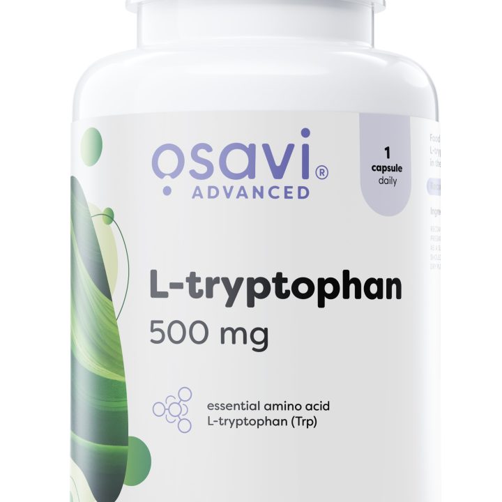 L-tryptophan, 500mg - 60 vegan caps