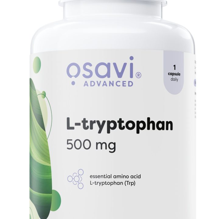 L-tryptophan, 500mg - 120 vegan caps