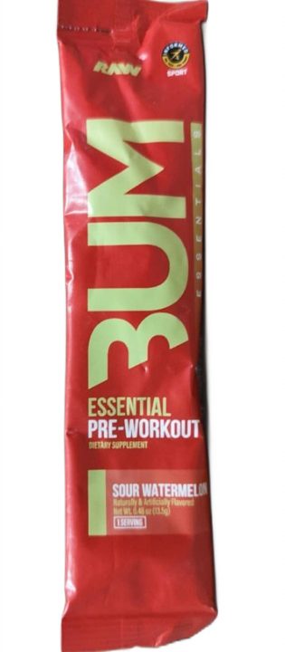 CBUM Essential Pre-Workout, Sour Watermelon - 13.5 grams (1 serving)