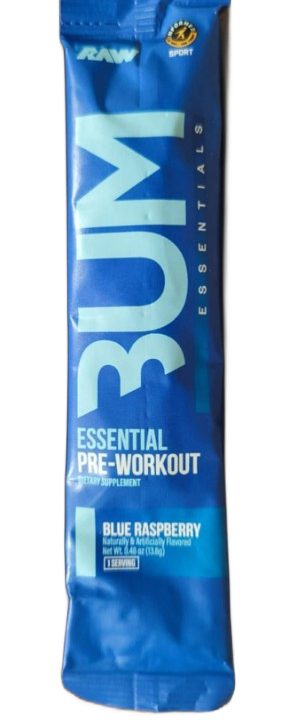 CBUM Essential Pre-Workout, Blue Raspberry - 13.6 grams (1 serving)