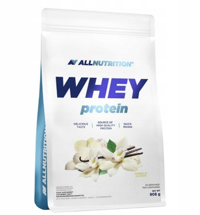 Whey Protein, Vanilla - 908 grams