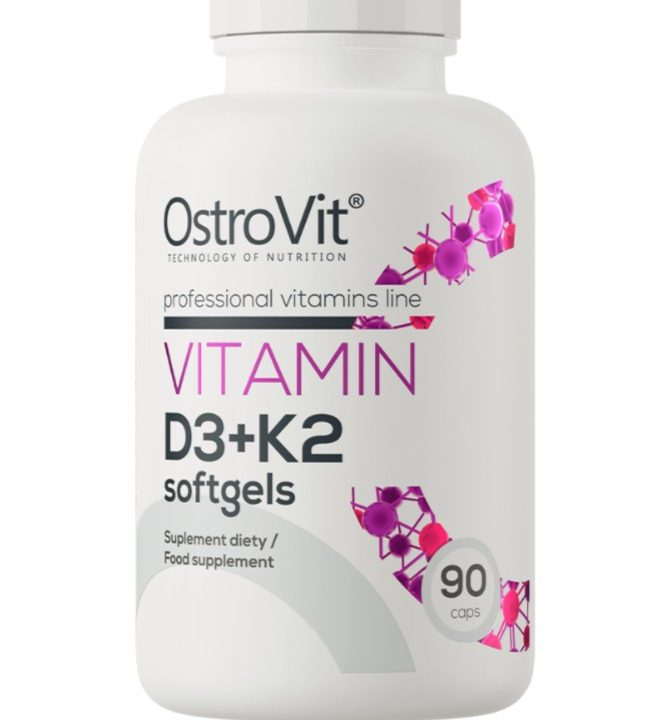 Vitamin D3 + K2 - 90 softgels