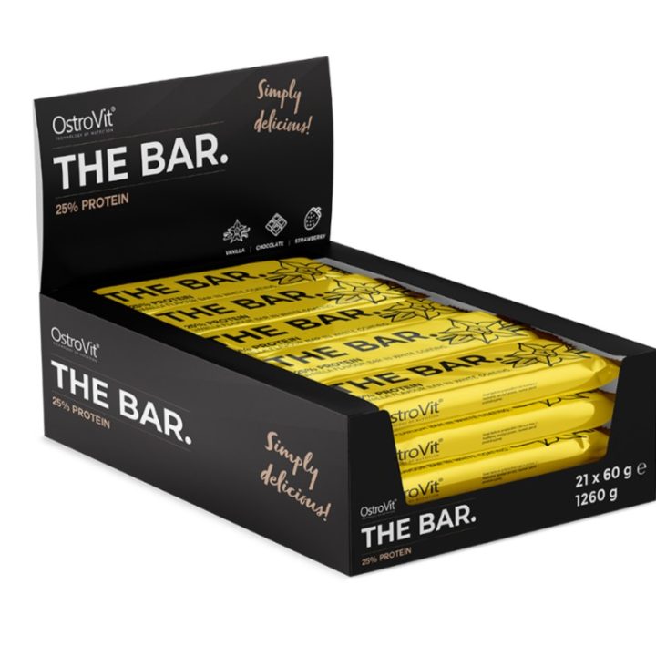 The Bar 25% Protein, Vanilla - 21 x 60g