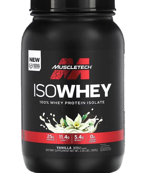Iso Whey, Vanilla - 907 grams