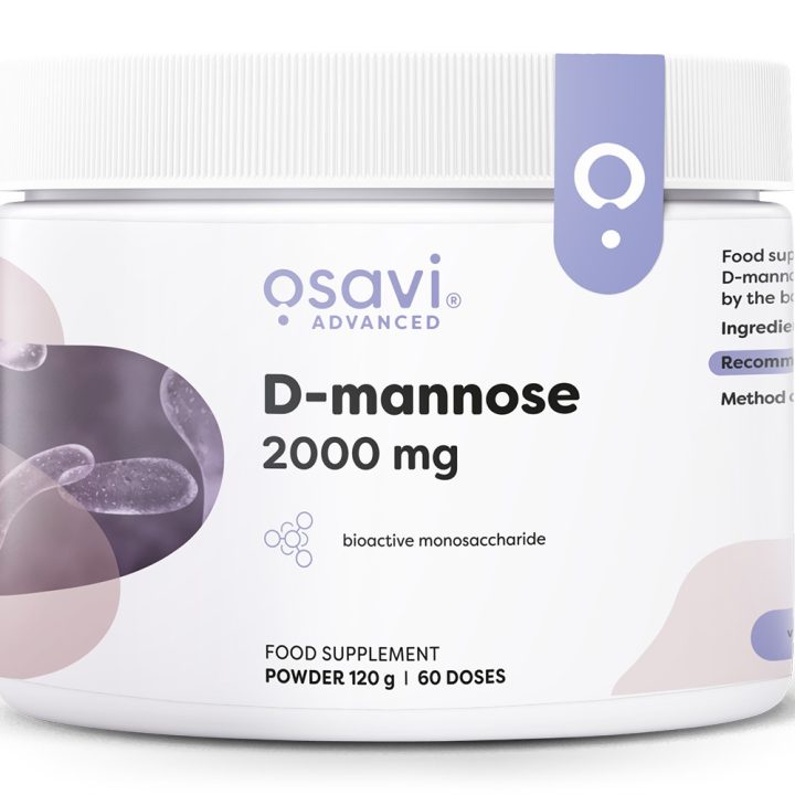 D-mannose Powder, 2000mg - 120 grams