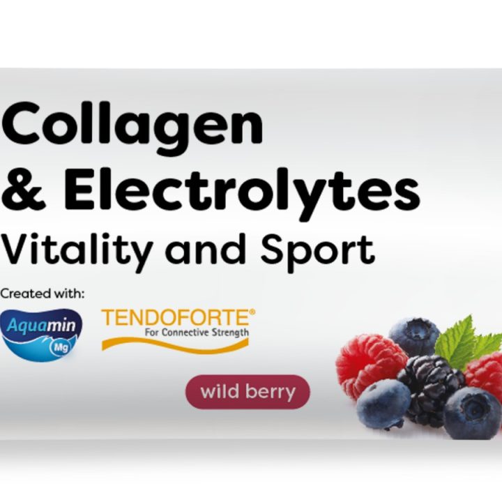Collagen Electrolytes Vitality and Sport, Wild Berry - 13 grams (1 serving)