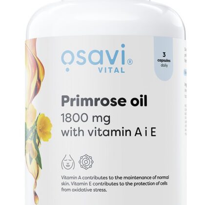Primrose Oil with Vitamin A & E, 1800mg - 180 softgels