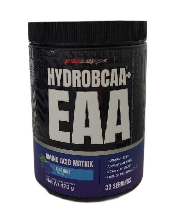 HydroBCAA + EAA, Blue Razz - 420 grams
