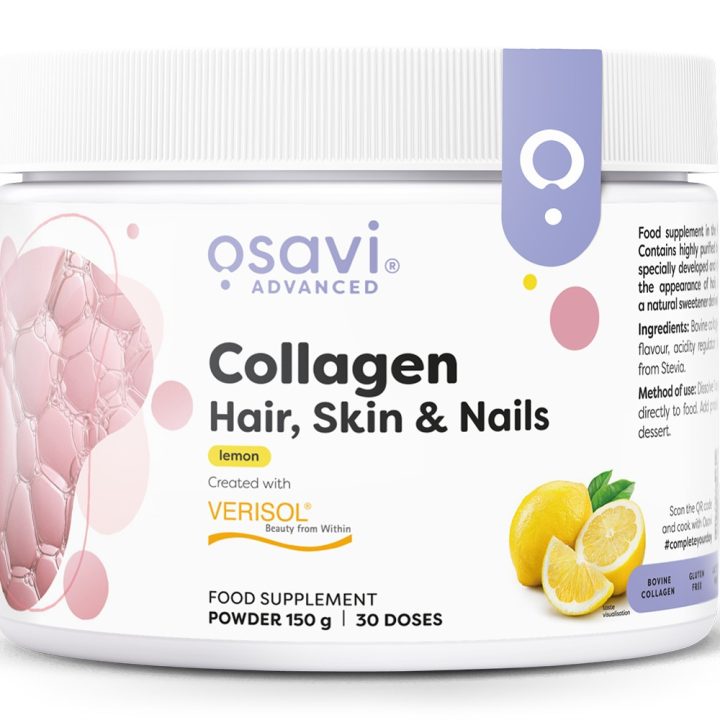 Collagen Peptides (Hair Skin & Nails), Lemon - 150 grams
