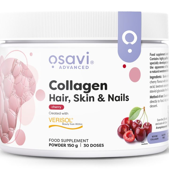 Collagen Peptides (Hair Skin & Nails), Cherry - 150 grams
