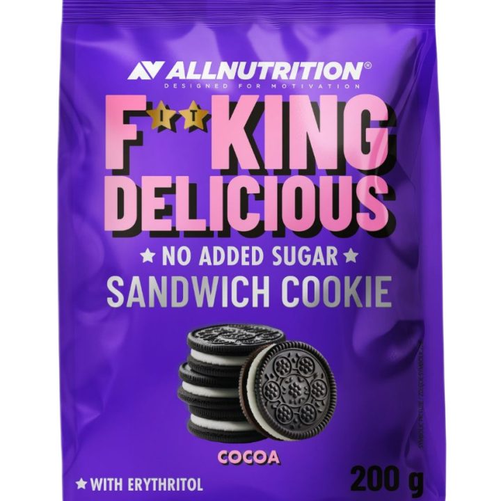 Fitking Delicious Sandwich Cookie, Cocoa - 200 grams