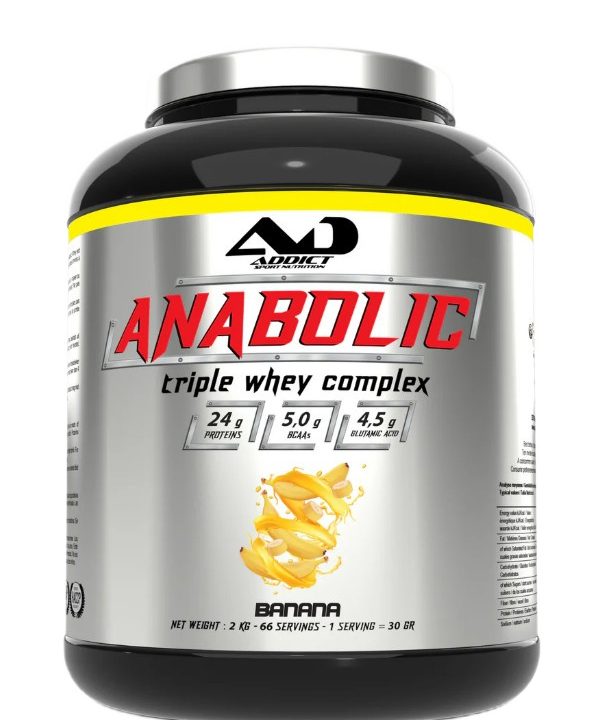 Anabolic Triple Whey Complex, Banana - 2000 grams