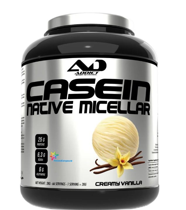 Native Micellar Casein, Creamy Vanilla - 2000 grams