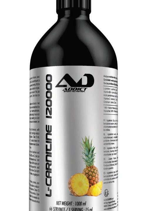 L-Carnitine 120000, Tropical Pineapple - 1000 ml.