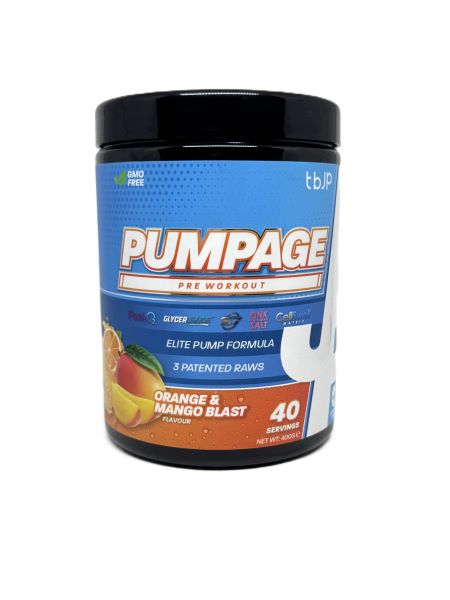 Pumpage, Orange & Mango - 400 grams