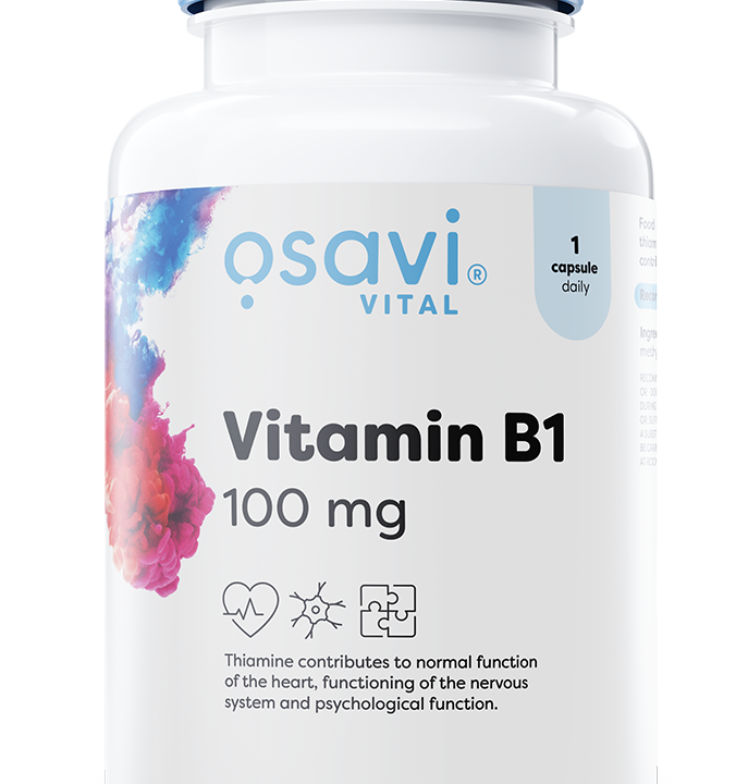 Vitamin B1, 100mg - 120 vegan caps