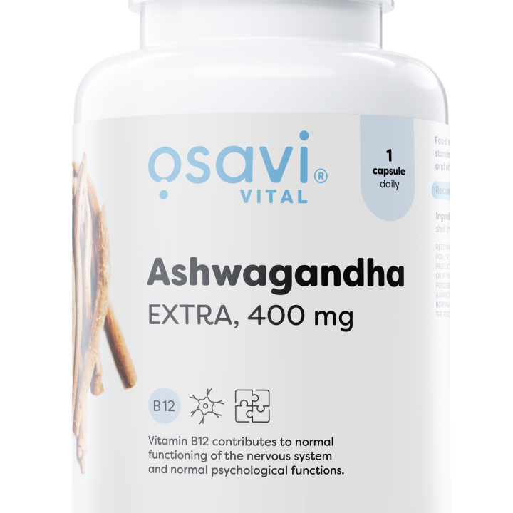 Ashwagandha Extra, 400mg - 120 vegan caps