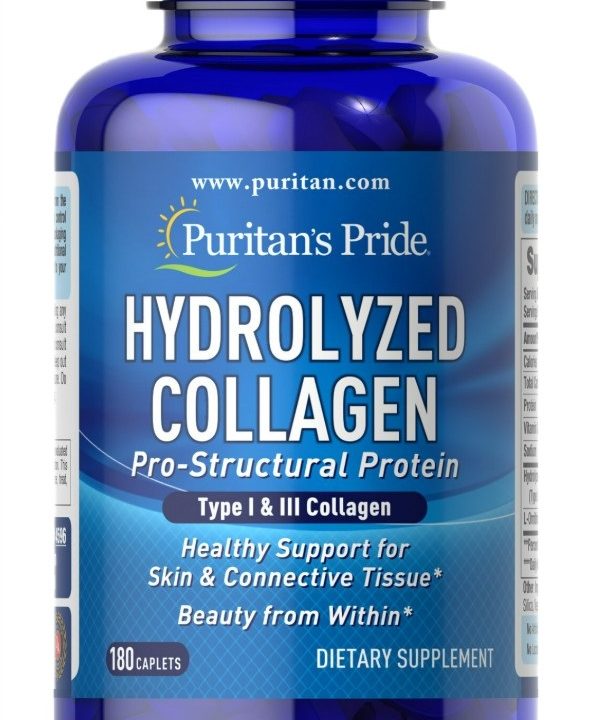 Hydrolyzed Collagen - 180 caplets